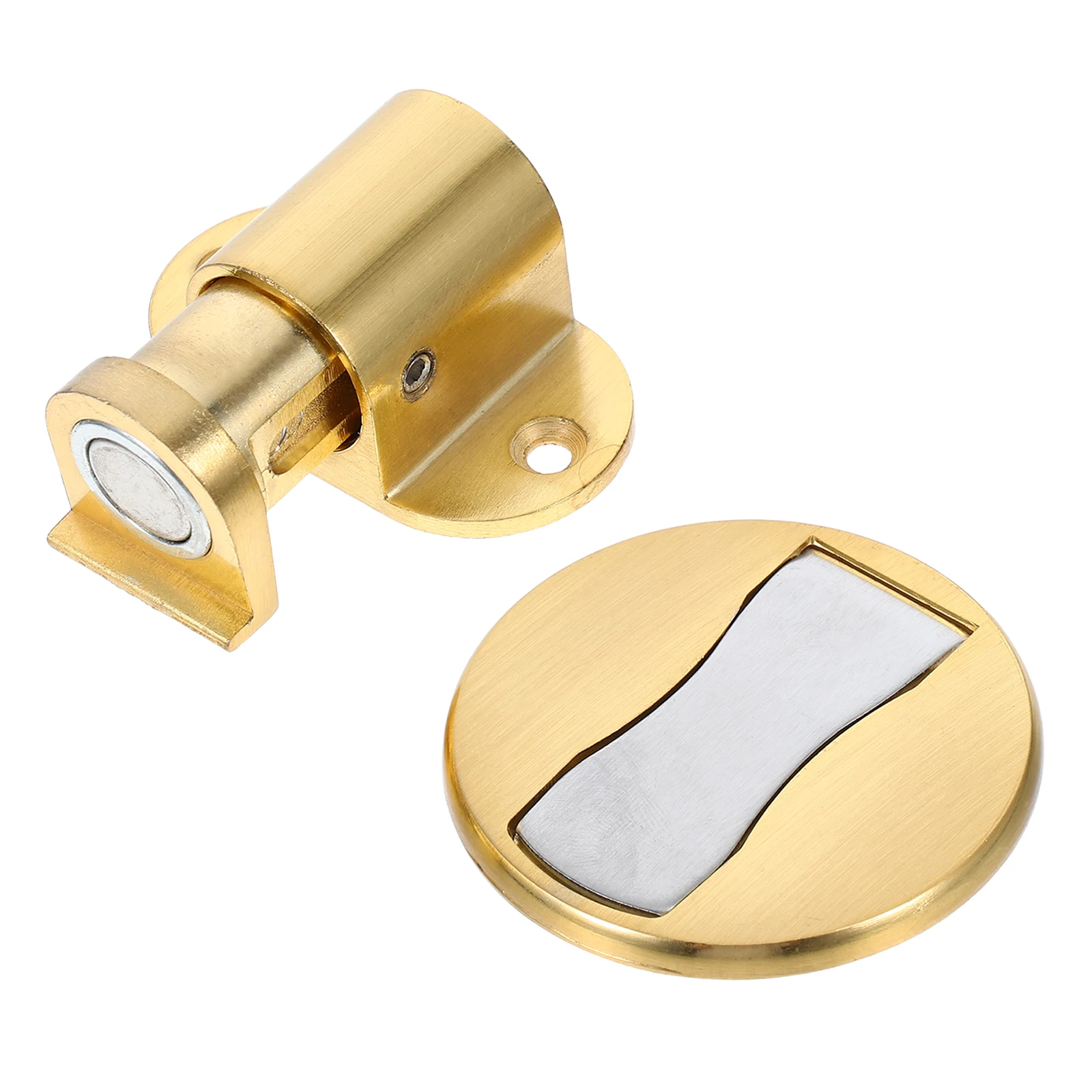 

Floor Suction Stopper Adjustable Door Catch Adjustable Magnetic Catch Stainless Steel Hardware Door Protection Solution