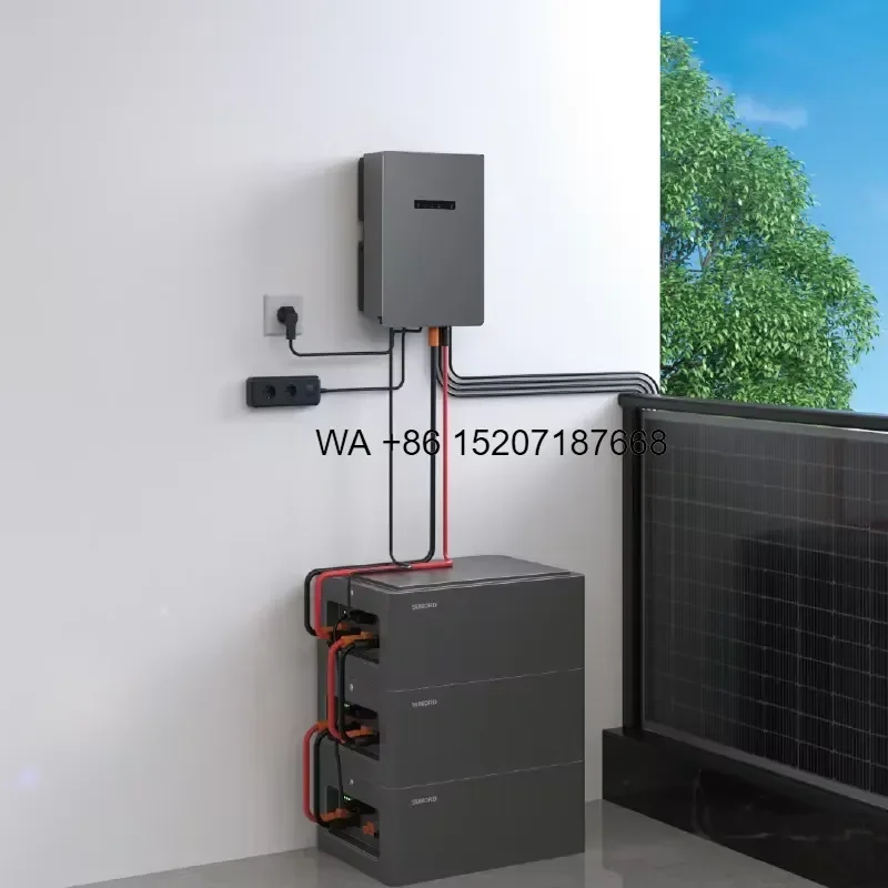 Wmwmnu for Plug and Play Balcony on Grid Solar System 1600w Panel 2400w Home Power
