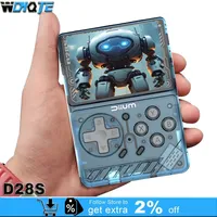 Game Console Handheld 15000+Games Open Source R-D28S Mini Video 2.8 Inch IPS Screen 64GB/128GB Portable Pocket Game Player Gifts