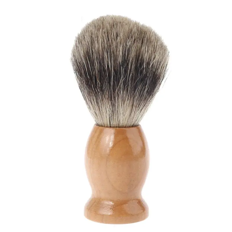 

Shaving for Razor Brush Badger Hair Wood Handle Men Shave Beard Barber Tool Drop Shipping