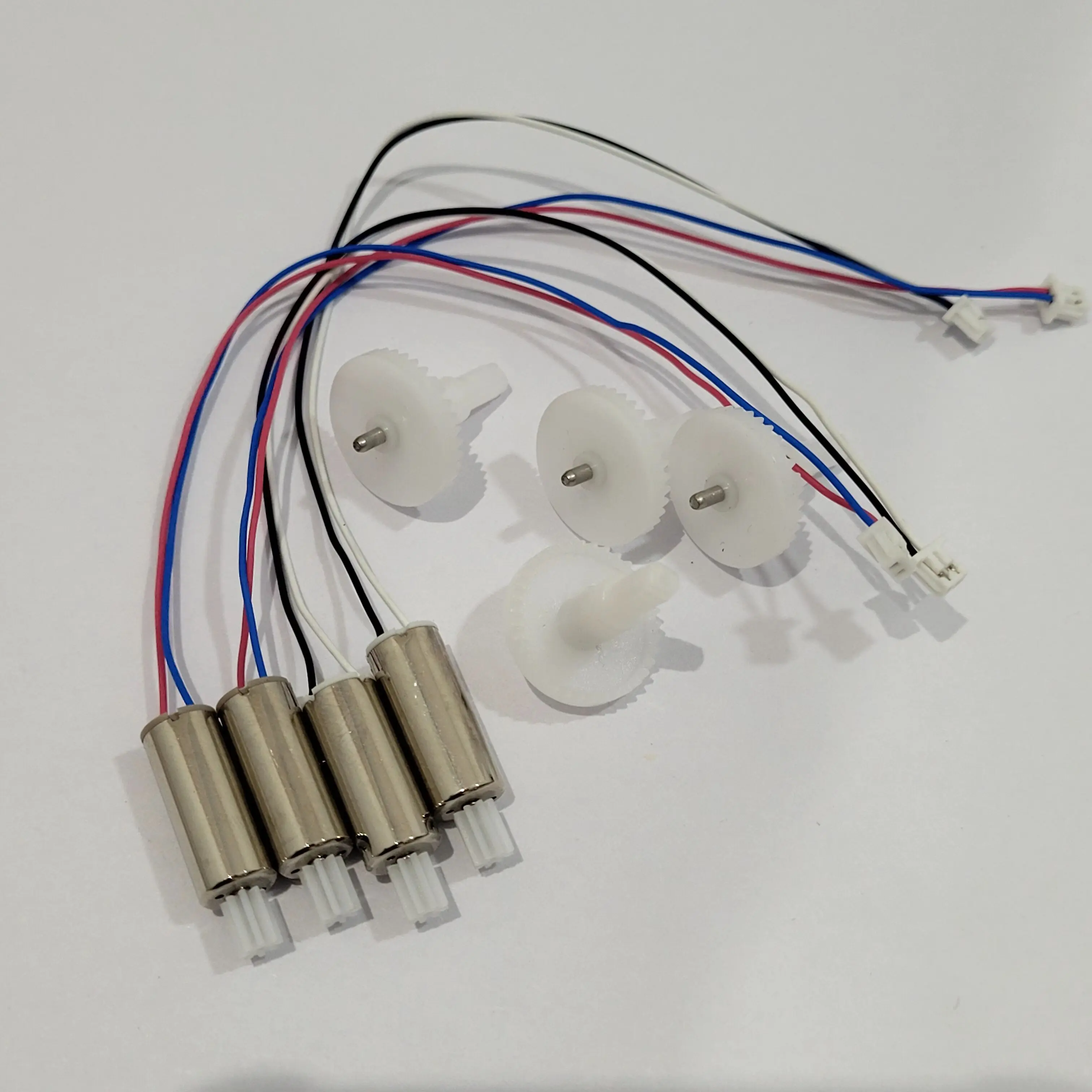 K10MAX K10 MAX Brushed Drone Original Spare Part 4PCS Motor Engine with 4PCS Big Gear for FPV Drone K10 Accessory