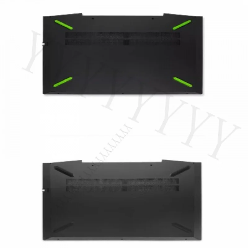 

Y+ for HP Pavilion 15-CX TPN-C133 Black LCD Base Case Couverture Green/Black Foot Pad