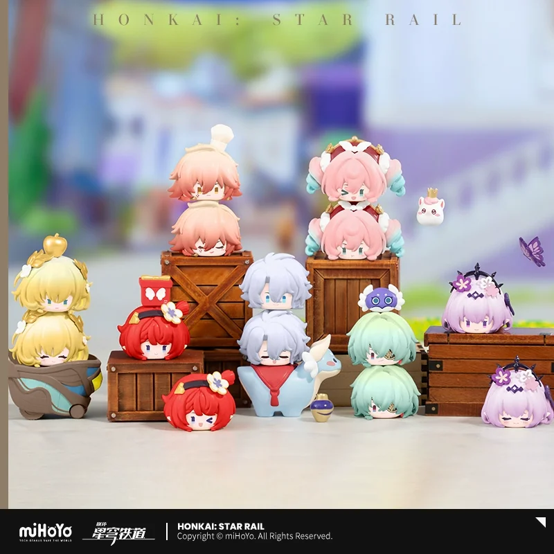 

Presale Sunsyea Honkai Star Rail Official Merch miHoYo Original Q Version Small Figure Ornament Doll Phainon Mydei Anaxa