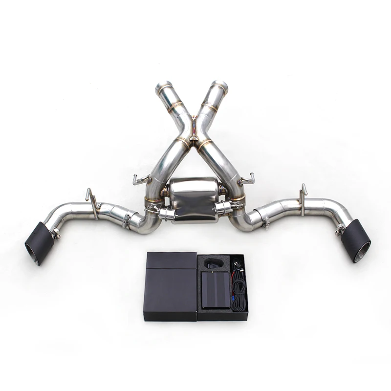 Yooking Stainless Steel Exhaust Pipe For Mclaren 540/540C 3.8T 2015+ Valetronic Car Exhaust System