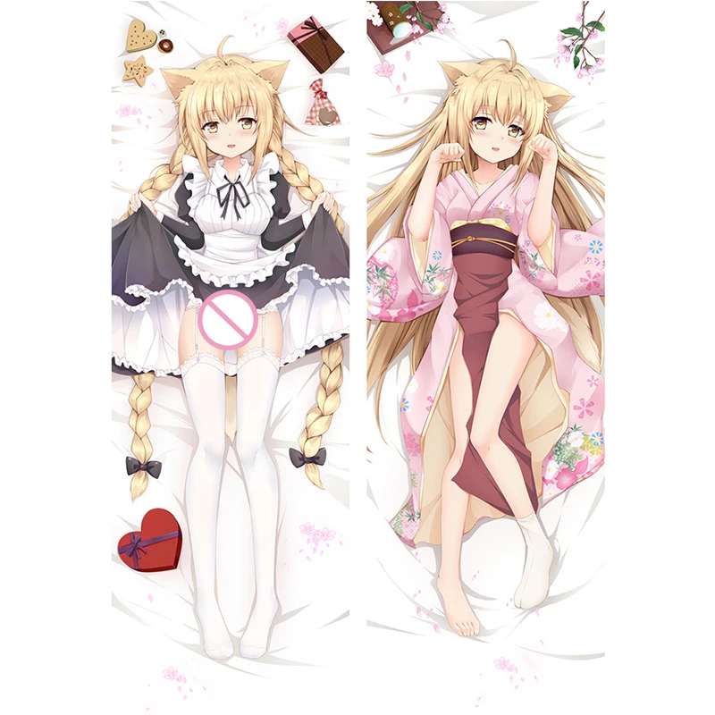 

180cm Kawaii Dakimakura Bedding Pillows Cartoon Hugging Body Pillow Cover Decoration Otaku Pillow Cover