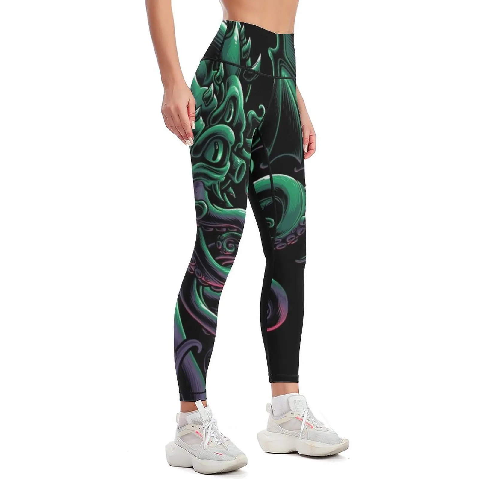 Cthulhu Master of Rlyeh Leggings Legging sport sport pants gym pants Fitness woman Womens Leggings