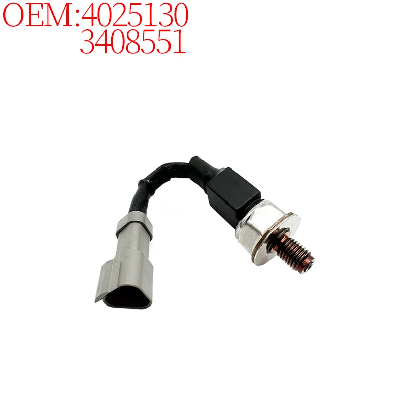 

Auto Parts 4025130 3408551 Common Rail Pressure Sensor for Cummins Engine 6CT8.3 QSL9 Brand New High Quality Car Accessories New