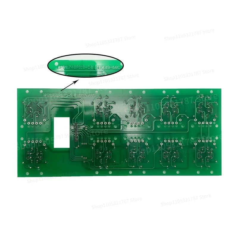 

Applicable To CV150 Car Button Plate 5PIN1748P018-C Raw Plate UCE13-68C
