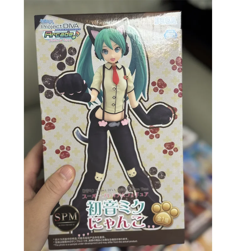 在庫あり-セガ-初音ミク-プロジェクト-diva-アーケード-フューチャー-トーン-spm-スタチュー-キティ-フィギュア-アニメ-アクション-モデル-フィギュアス-ブリンケドス-おもちゃ