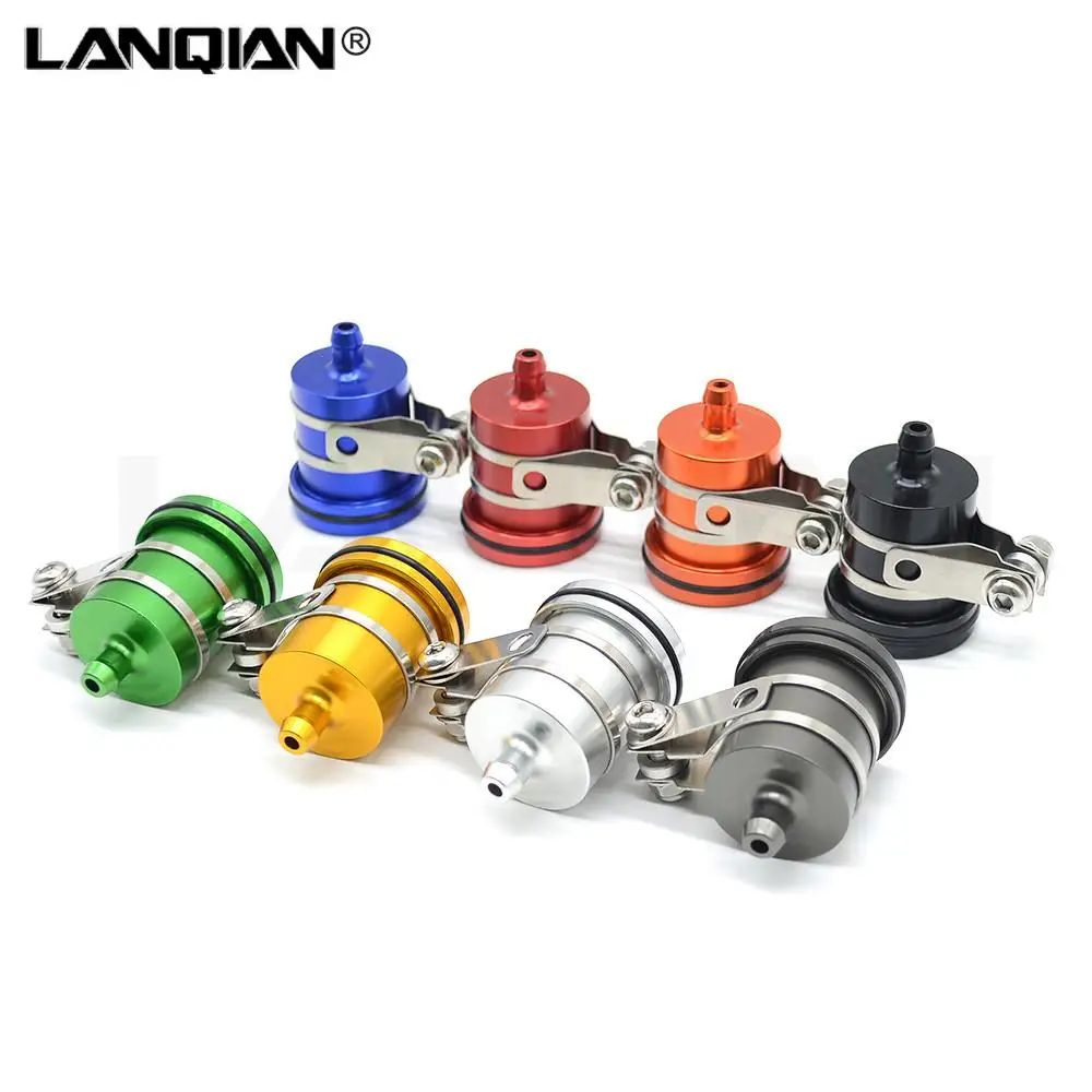 Universal Cnc Motorcycle Rear Brake Fluid Reservoir Clutch Tank Oil Fluid Cup for Honda CBR125R/CBR300R/CB300F/FA CBR500R/CB500F