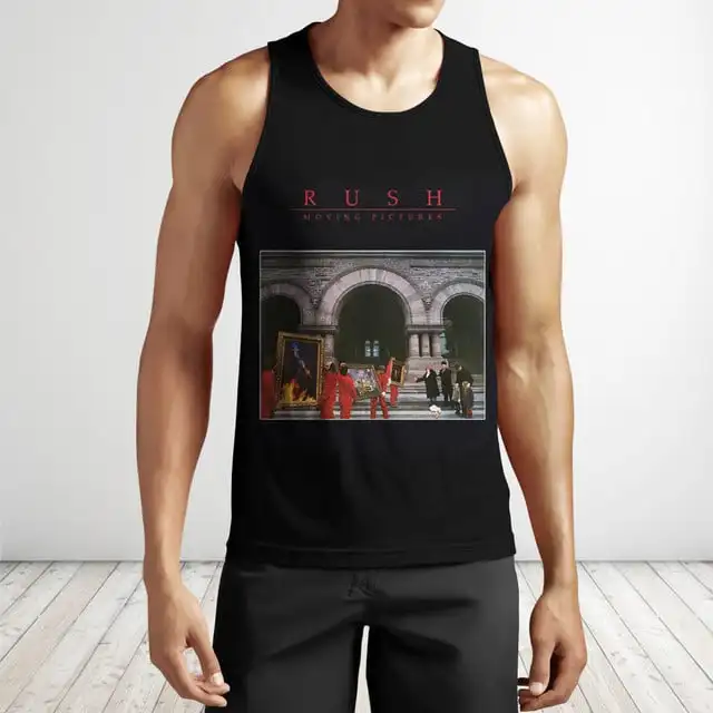 شعبية راش روك ثلاثية الأبعاد طباعة تانك القمم موضة الرجال النساء سترة رياضية أجهزة لياقة خارجية قمة المتضخم ملابس للرجال قمصان بلا أكمام