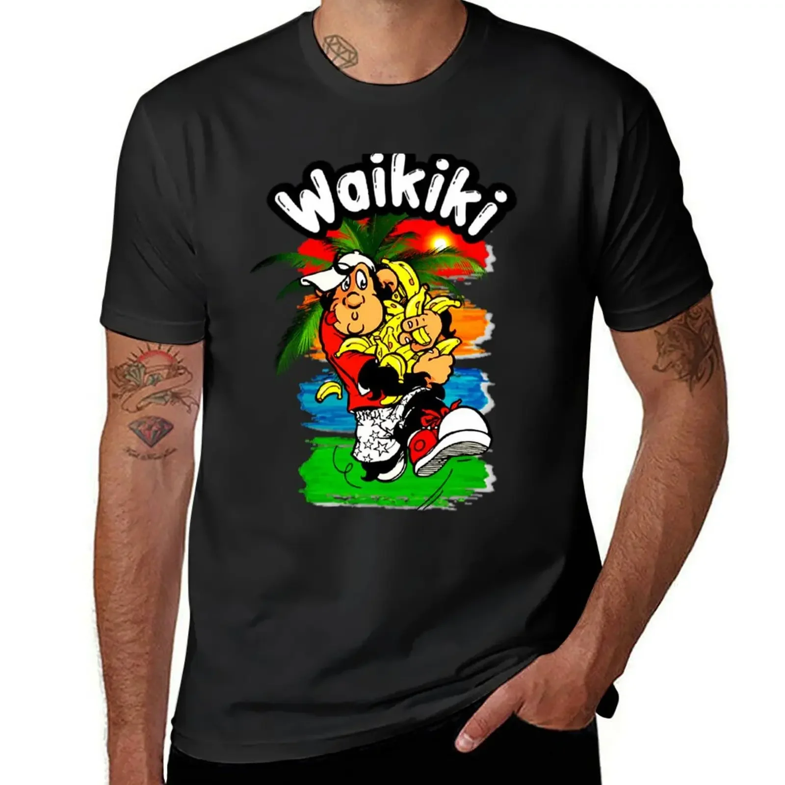 

Waikiki, friends T-Shirt shirts graphic tees cheap stuff Men's t-shirt