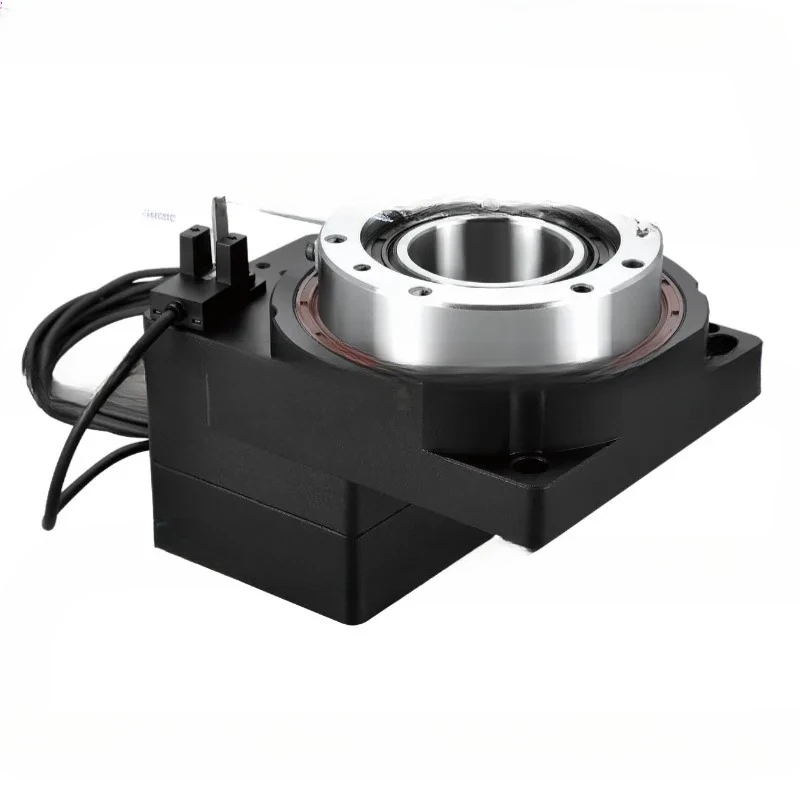 Hollow Rotating Platform with Servo Stepper Motor, Turntable Small Gear Reducer Positioning 130 60 85