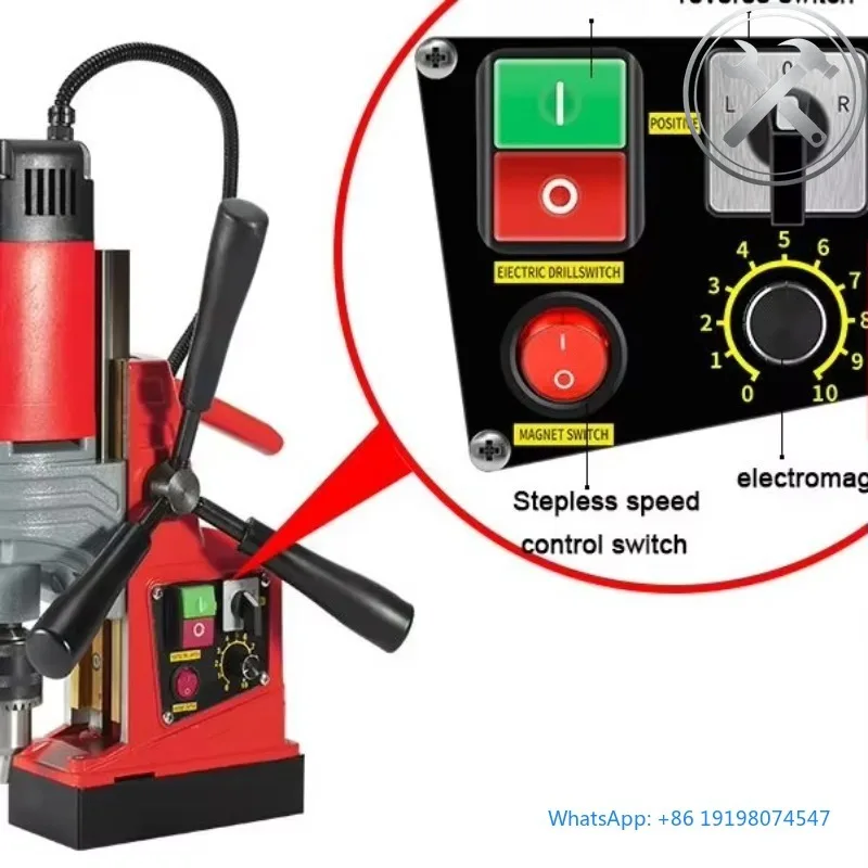 

AX13/AX16 Magnetic Drill Press Multifunctional Electric Drilling Rig for Shipbuilding Steel Plate