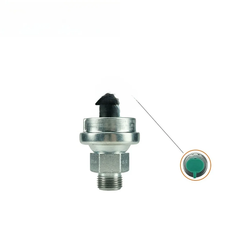For fuel Powered Generator Oil Pressure Sensor 612600091045 with Alloy Metal Threaded Housing and Plastic Protective Cap