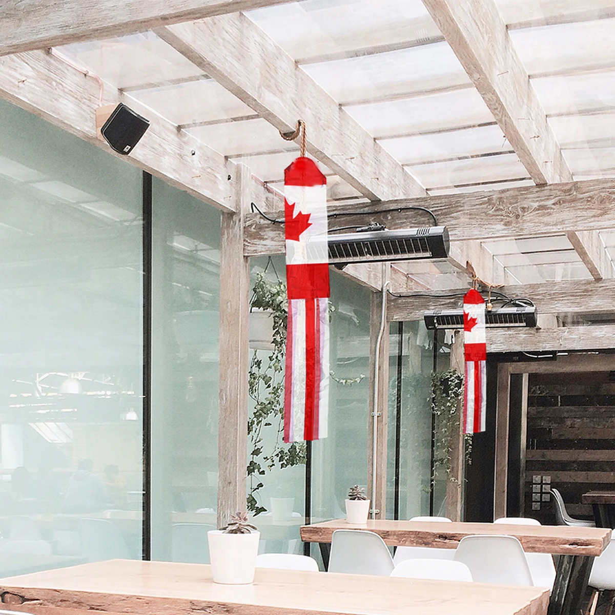 

70Cm Windsock Decorative Flag Durable Lightweight Hanging Decoration Outdoor Festival Backyard Sport Promotional Gift Canada