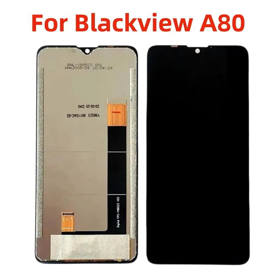 

For Blackview A80 LCD Display + Touch Screen Assembly Replacement 6.21 Inch 100% Tested For Blackview A 80 Mobile