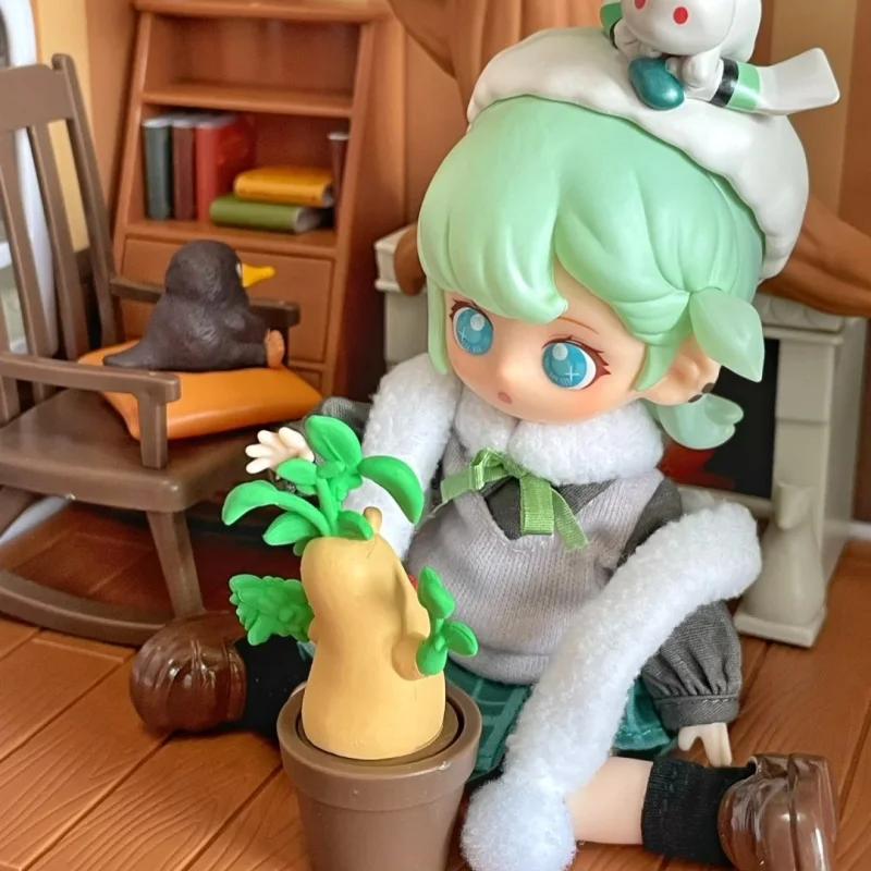 Simontoys Teennar High School Student's Club Series Second-Generation Blind Box Bjd Campus Moving Doll Ornaments Cute Girl Gift