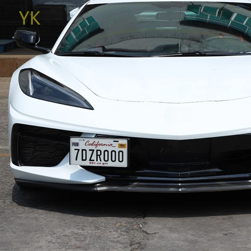 

Car License Plate Bracket Front Tow Hooks License Plate Mount License Plate Frame For Corvette C8 Z06 Z51 20-25 Car Accessories