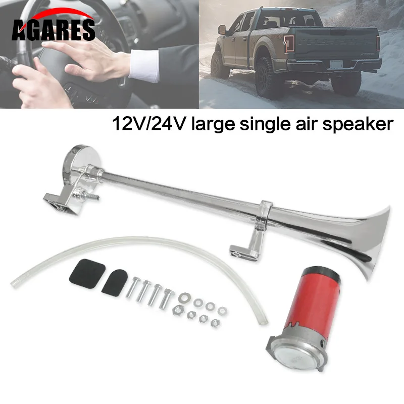 Universal 150dB Loud Car Air Horn 12V 600-800 Hertz Dual Trumpet Compressor Bocina for Trucks Cars Automobiles Ultra Loud