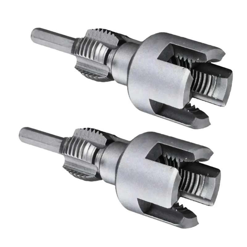 Integrated Internal And External Pipe Threading Tool CRV Steel Adjustable Heavy Duty PVC Pipe Threader Kit 3/4 Inch DN20