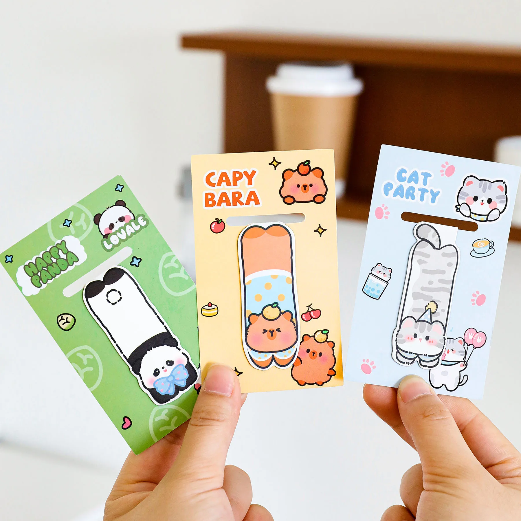 6pcs Kawaii Cute Animal Magnet - Bookmark Magnetic Clip review and price