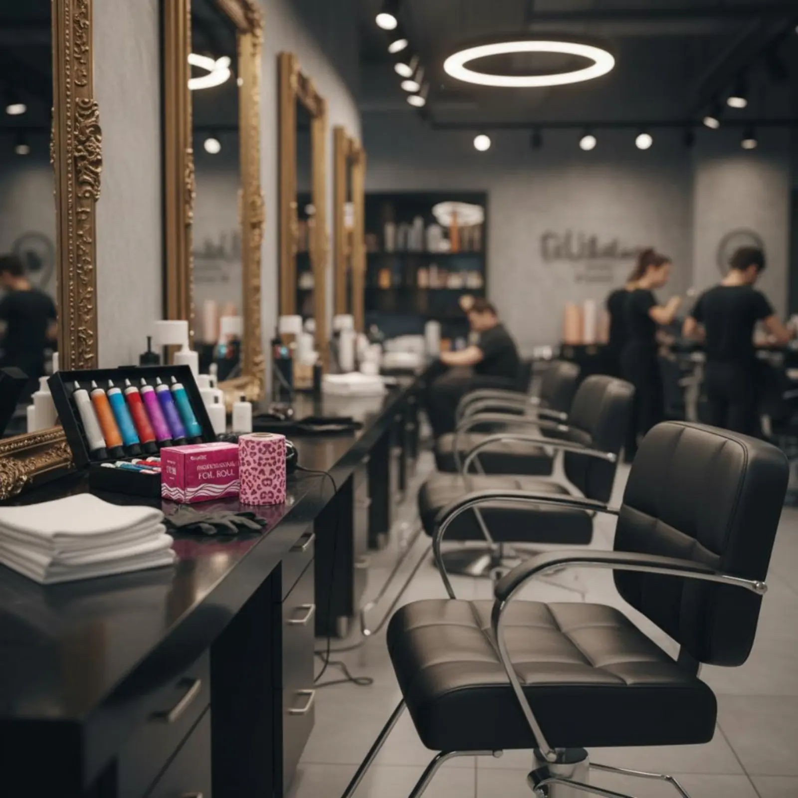 

Animal Print Print Highlighting Foil Heat Resistant Embossed Foil Roll Salon Supply Built-in Cutter Long-Lasting for Colorists