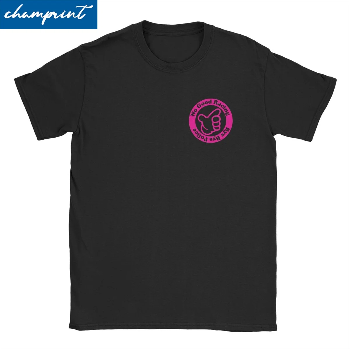 Novelty PINKY Jdm Street Japan Touge T-Shirts Men Women 100% Cotton T Shirts No Good Racing Short Sleeve Tees Gift Idea Tops