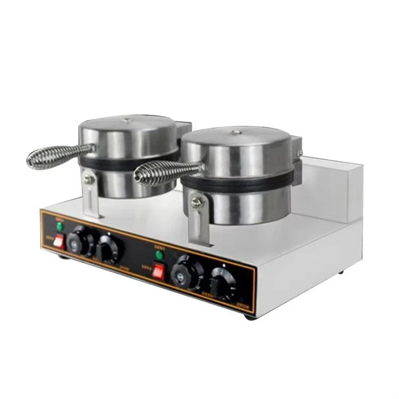 New high-yield commercial ice cream and waffle/cone machine portable