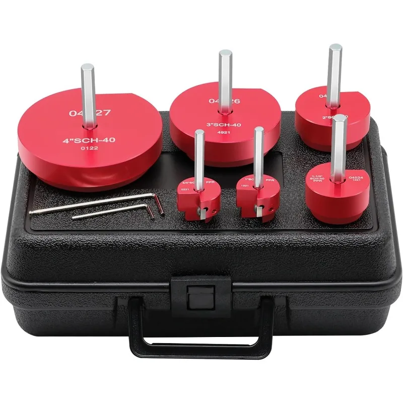 

Набор из 8 предметов: расширитель для труб из ПВХ, инструмент для соединения водопроводных труб, расширитель для труб из ПВХ.