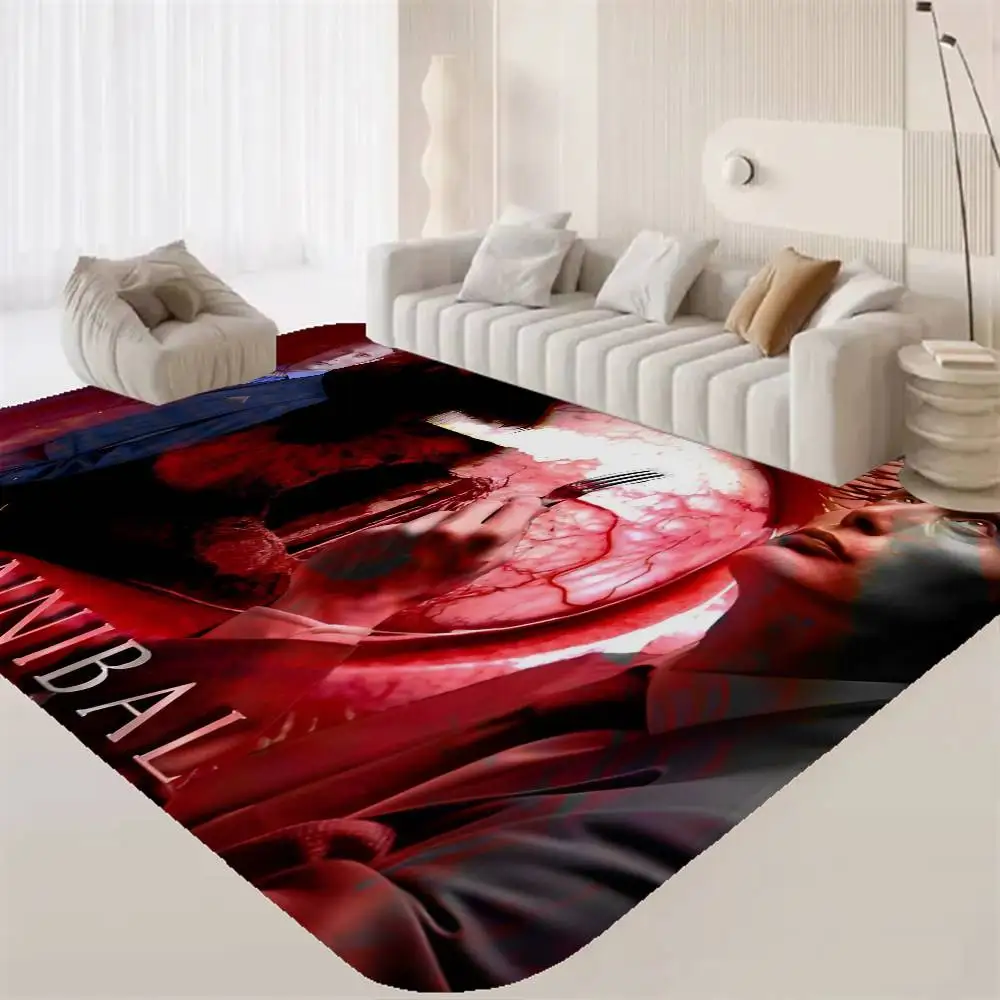 Hannibal TV Room Mats Anti-slip Absorb Water Long Strip Cushion Bedroon Mat Household Carpets
