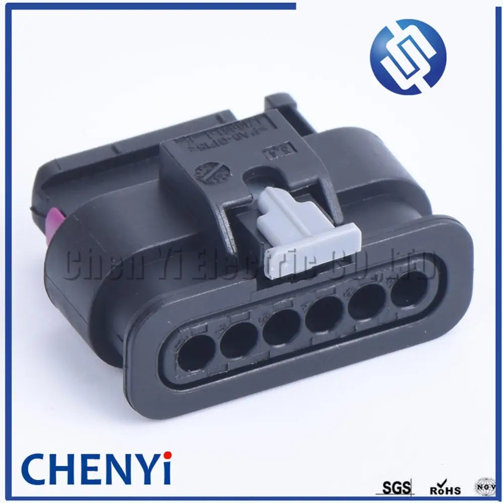 6 Pin Auto waterproof connector Accelerator Throttle pedal position sensor Plug 4F0973706 4F0 973 706 1-1718646-1 1-2141325-1