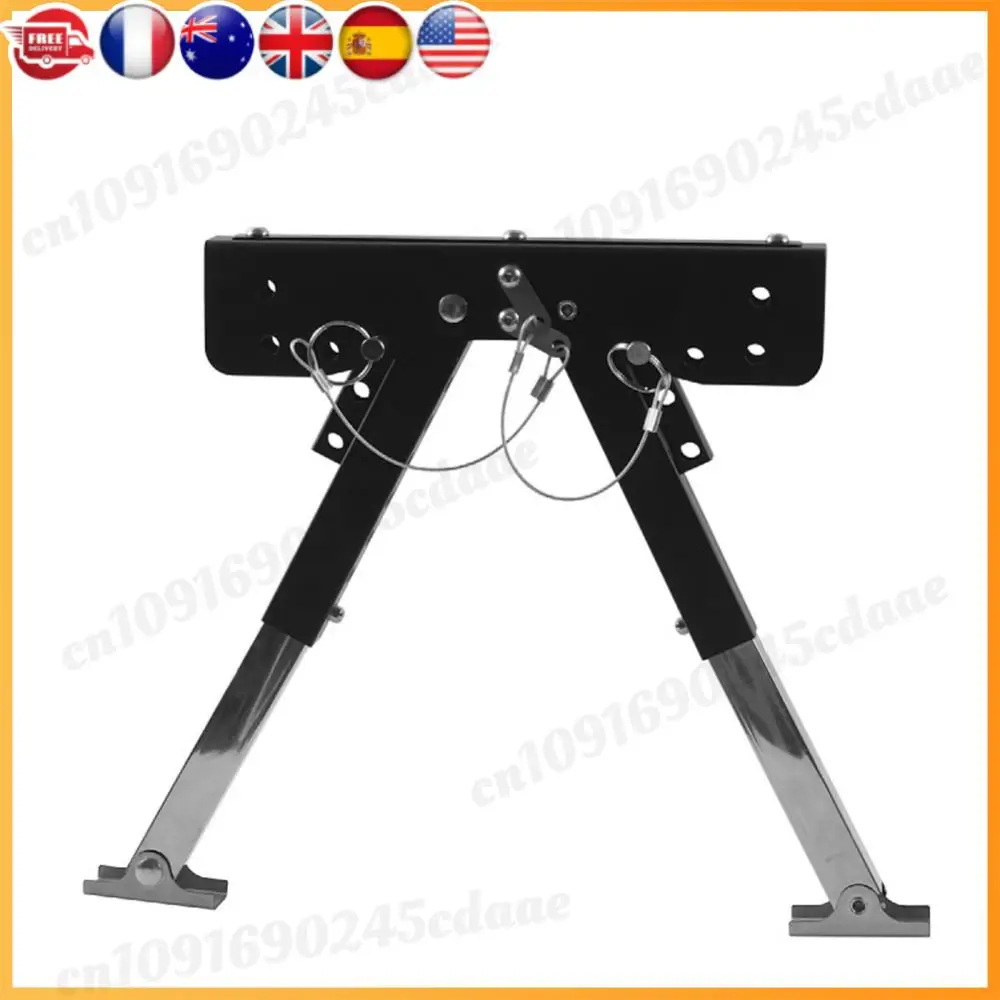 

RV Folding Step Board Bracket Adjustable RV Step Stabilizer Height Ranges From 2.8in To 11.3in for RV Travel Trailers Motorhomes