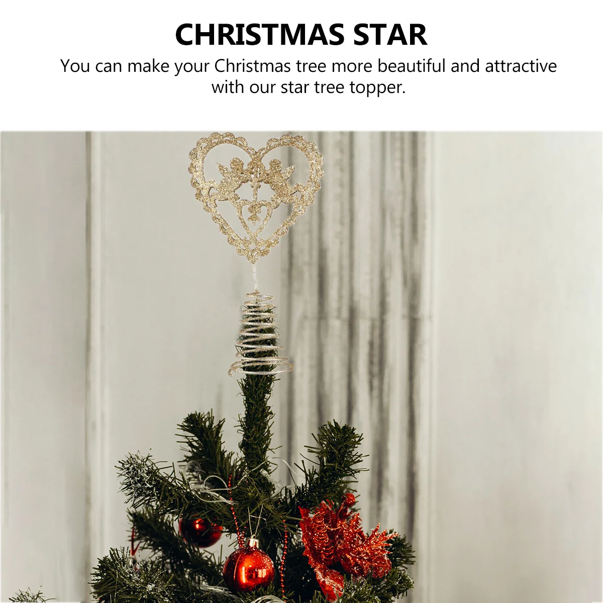 Christmas Tree Decoration Top Star Topper Halloween Cookie Decorations Statue Toppers Wrought Iron Metal Festival Treetop Man