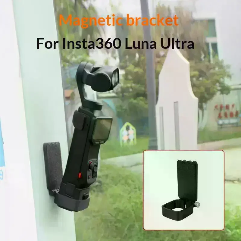 Magnetic Mount Camera Accessories 180° Adjustable Quick Release Holder For Luna Ultra For Insta360 1Pcs