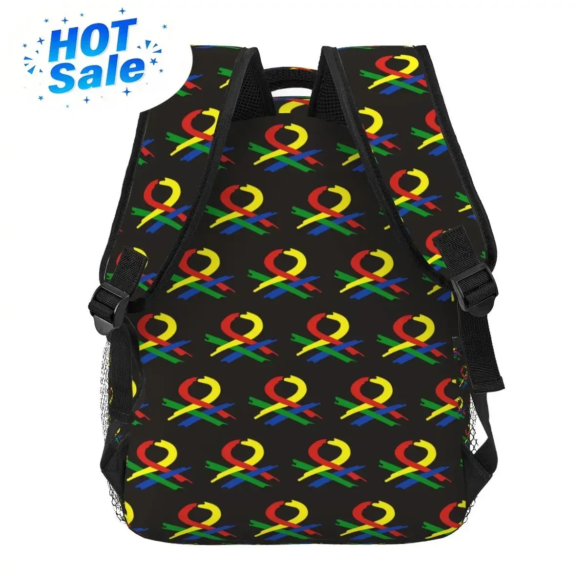 Custom Bag United Colors Of Benetton Backpack Featuring A Single Main Compartment, Perfect Leisurely Strolls, Or Everyda view 4