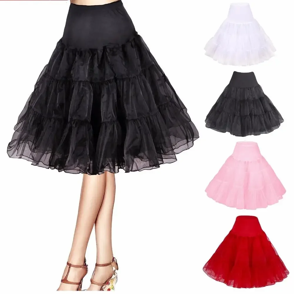 

A-Line Short Petticoat Colorful Underskirt Bride Bridal Tulle Petticoats For Wedding Dress 2023