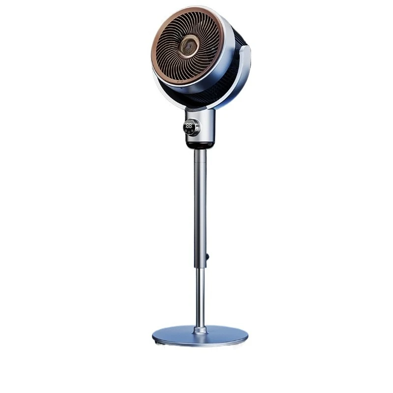 

Air circulation fan household bedroom voice static wind floor fan table vertical fan