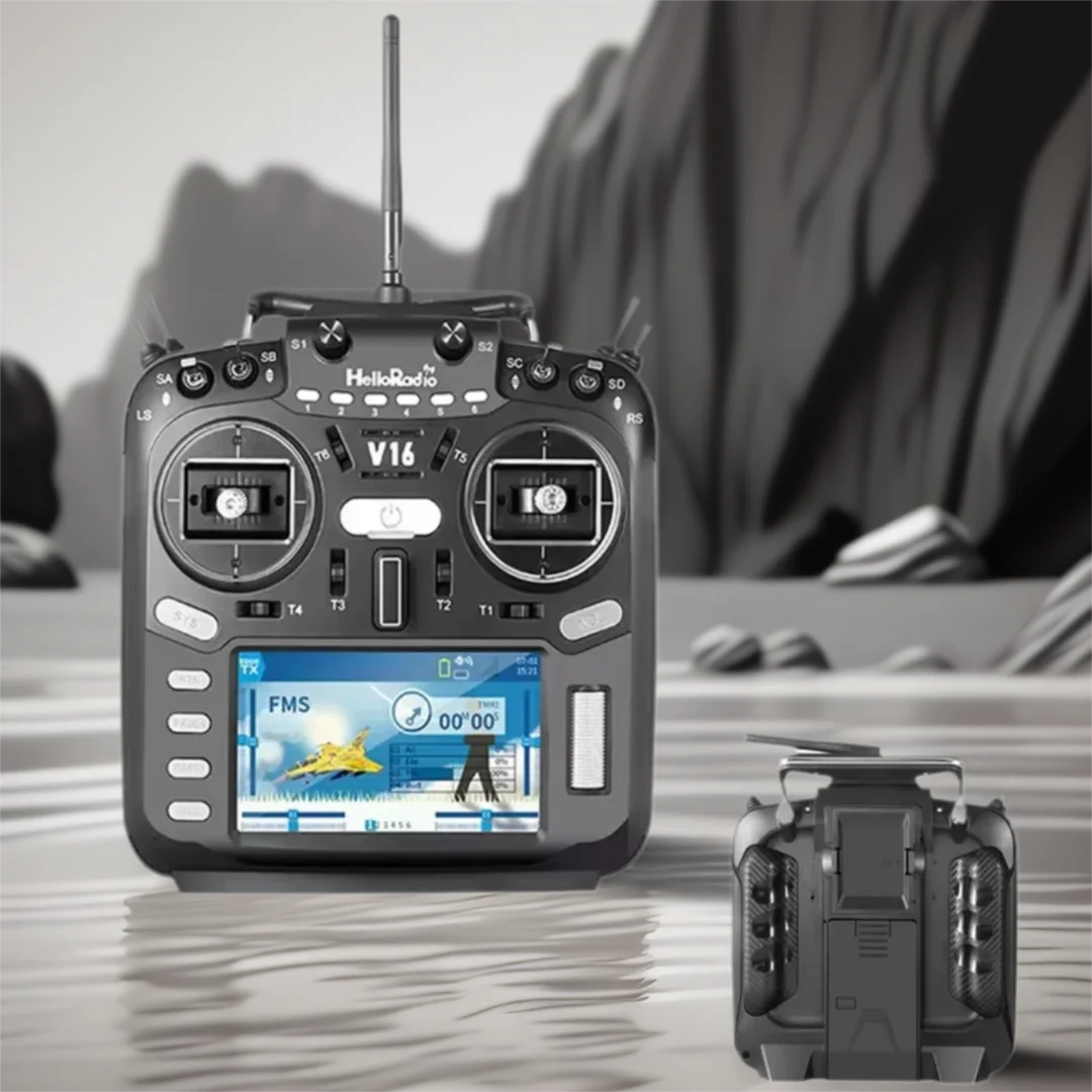 

HelloRadio V16 Multi Protocol Remote Control High-frequency Head EDGTX Touch Screen Radio Transmitter MODE1 MODE2 for FPV RC Dro