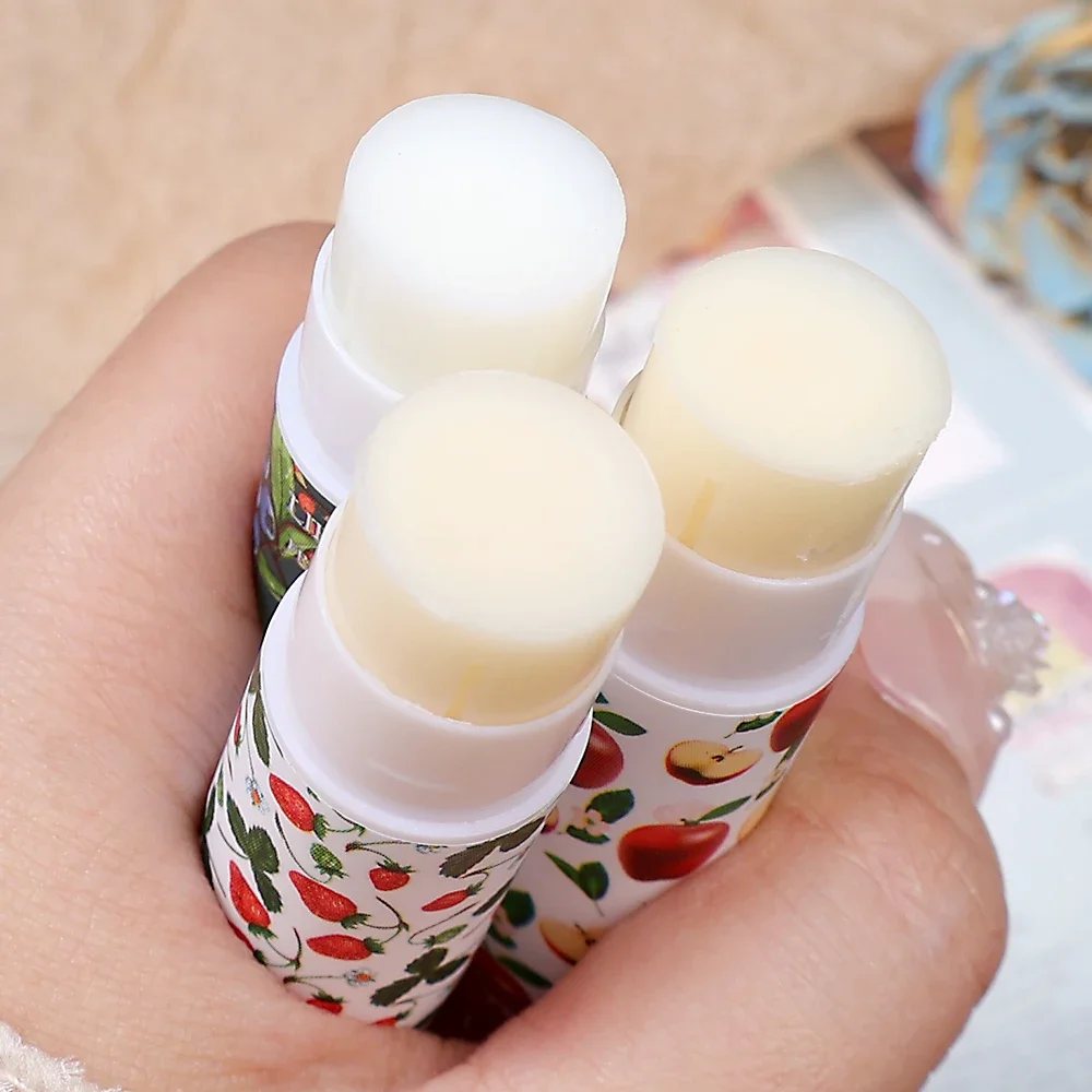 1PC Transparent Colored Lip Balm Lasting Anti-drying Moisturizing Lighten Lip Lines Color Changing Jelly Plump Lip Care Lipstick