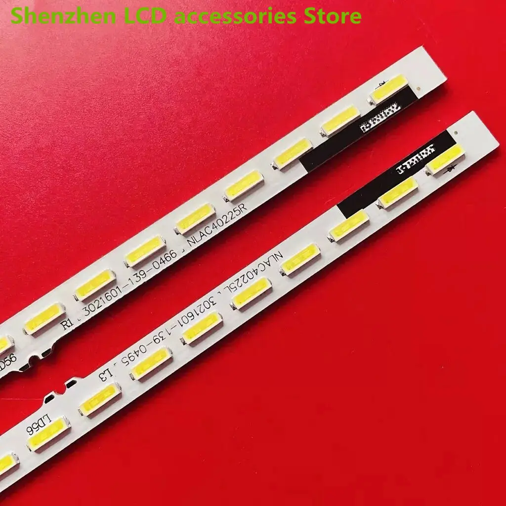 LED strip FOR KDL-55W806A KDL-55W8100A KDL-55W800A LED strip 6922L-0066A NLAC40225L/R 60.5cm