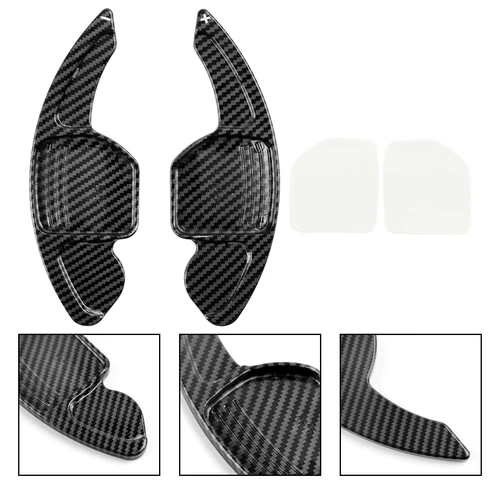 Imagen 2 del producto Artudatech-extensión de palanca de cambios para volante, compatible con Audi A3, A4, A5, A6, A7, A8, Q5, Q7