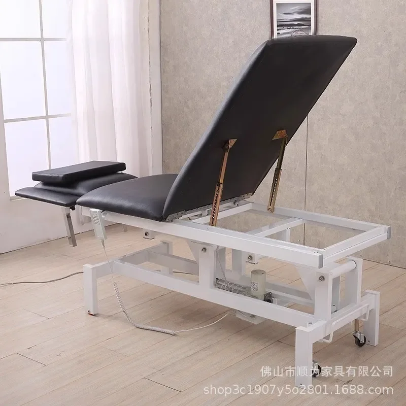 Electric Lifting Beauty Bed for Massage Facial Tattoo Eyelash Extension Microblading Multi Functional Adjustable Treatment