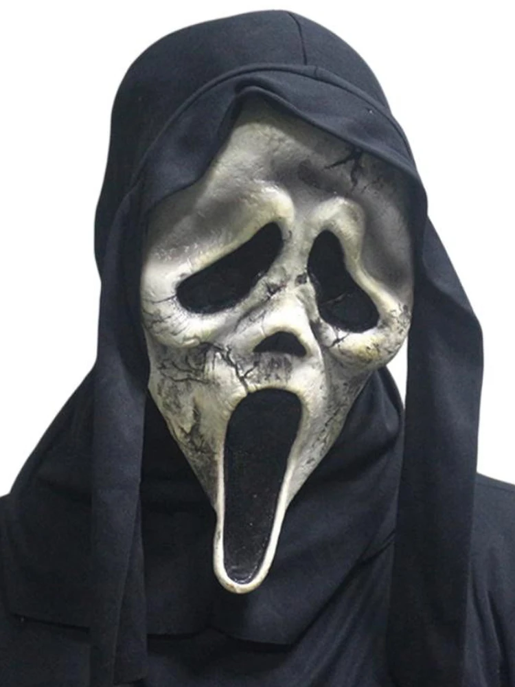 Halloween Horror Fantasma Teschio Maschera Call of Duty MW2 Gioco di ruolo Copricapo in lattice Casco Cosplay Esegui festa in maschera Prop Cosplay