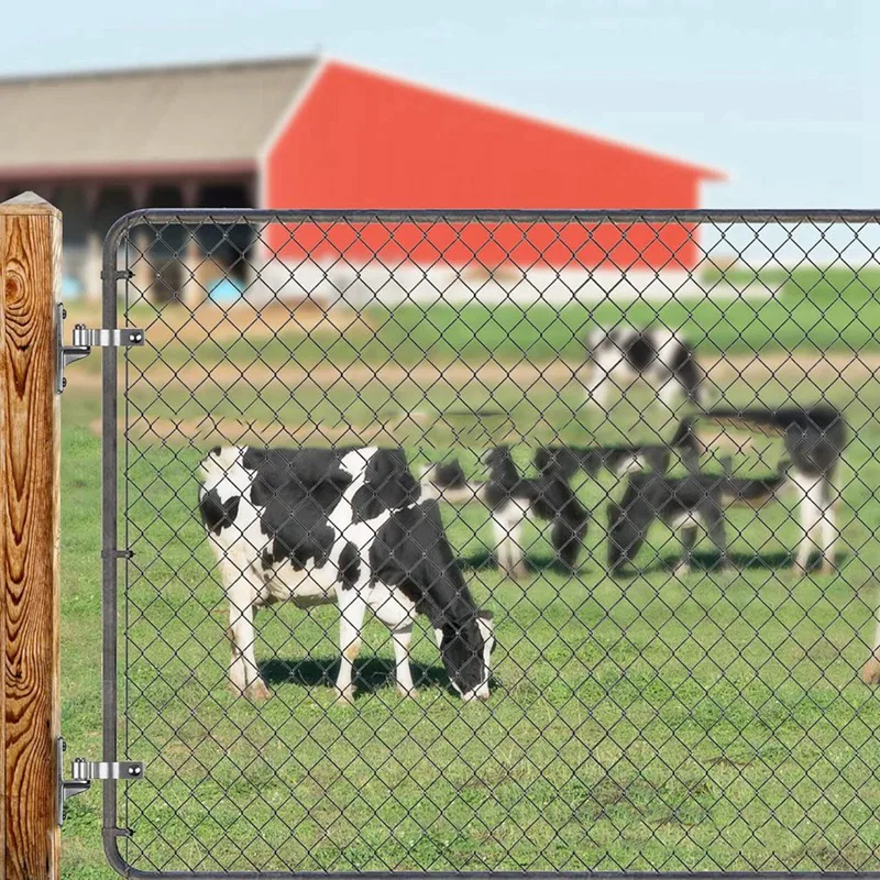Dobradiça de aço inoxidável resistente, Montagem na parede para madeira ou concreto, Fazenda ao ar livre, Pacote 2