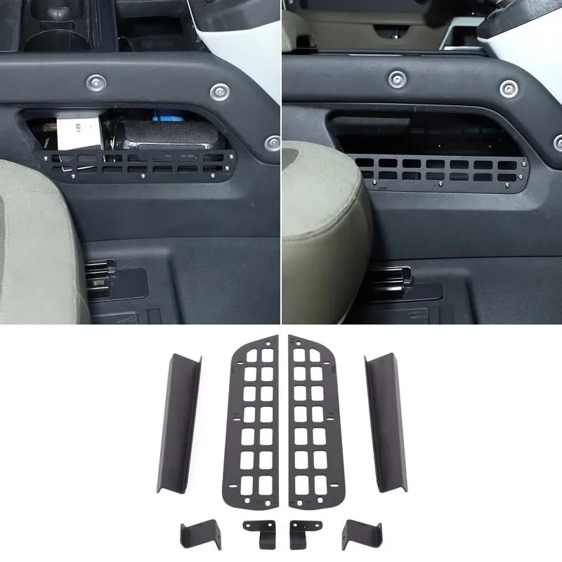 

For Land Rover Defender 90 110 2020 2021 2022 2023 2024 2025 Center Console Lower Side Storage Divider Car Organizer Accessories