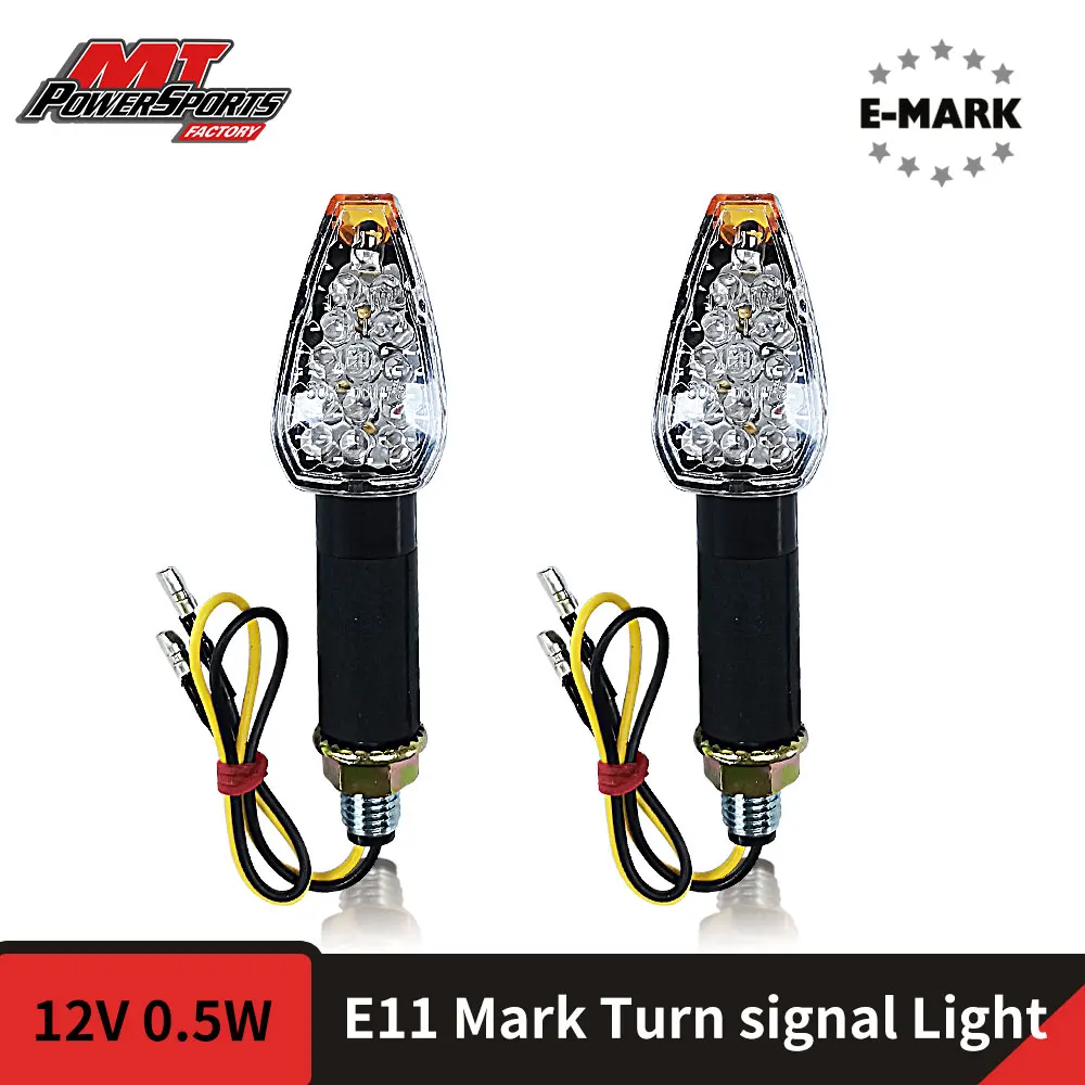 

Индикатор поворота для мотоцикла E11, одобренный E-mark, светодиодный мигающий фонарь для Kawasaki, Yamaha, Honda, Suzuki, универсальный