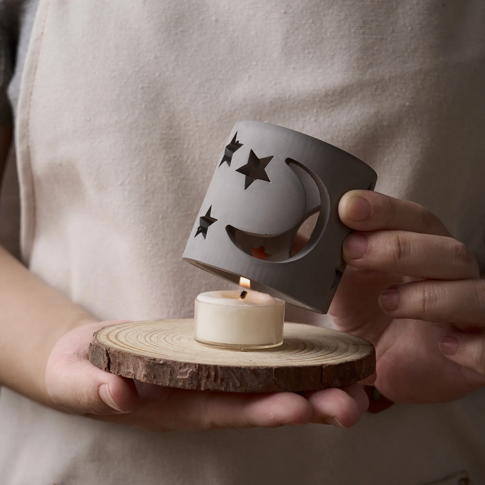 

Силиконовая форма «сделай сам» для абажура из воска со звездой и луной, чая, гипсовое украшение для свечей, форма формы из смолы