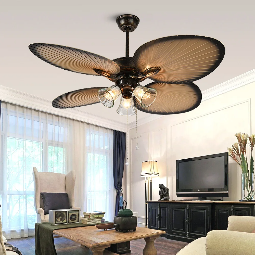 Smart Led Ceiling Fan Traditional Living Room Ceiling Fan Lihgt