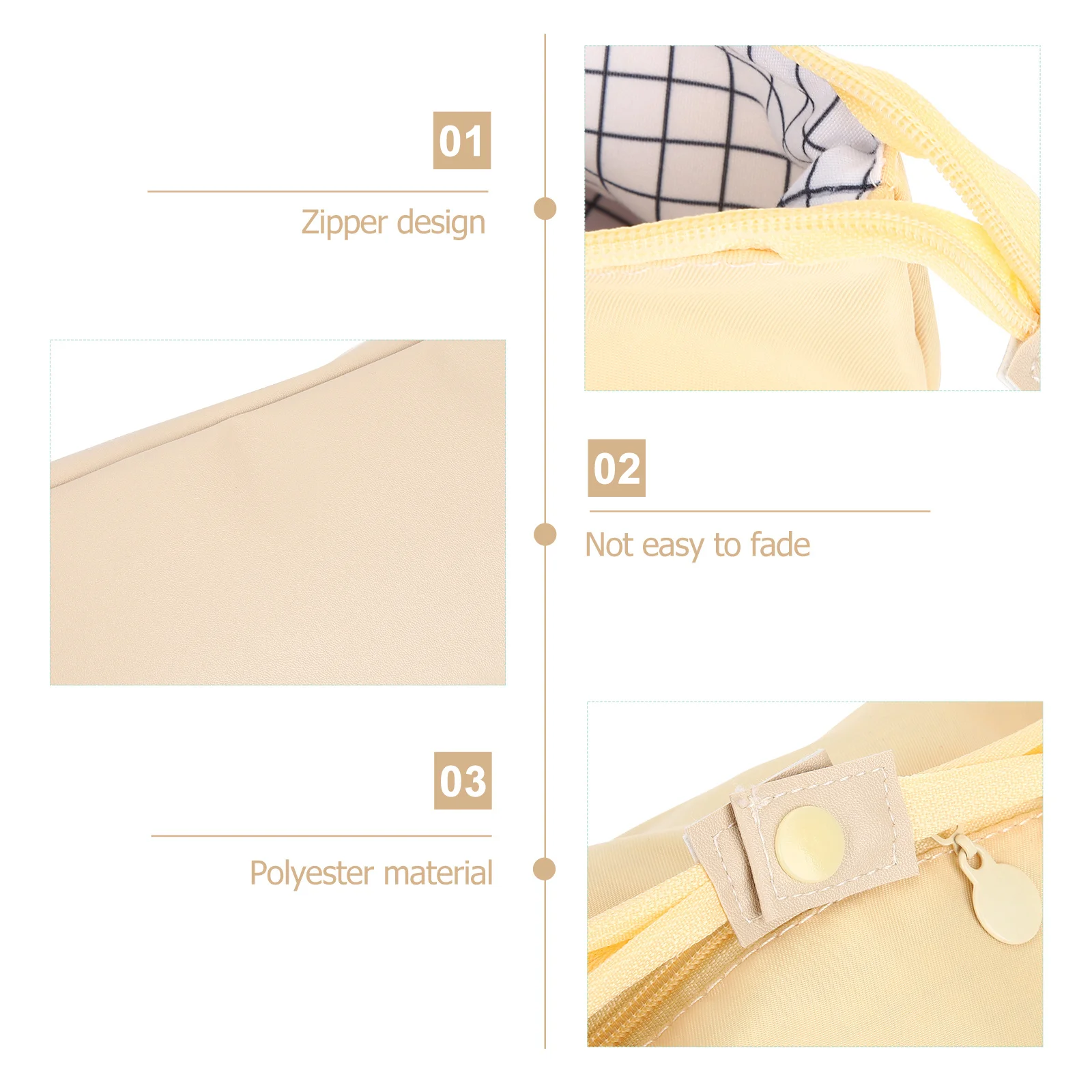 

Lightweight Pencil Bag Bag Multifunctional Large Capacity Pencil Pouch Pen Organizer for School Makeup